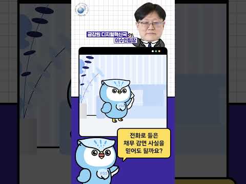 [금감원] 현명한 채무관리를 위한 꿀팁3가지