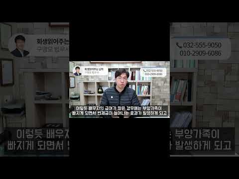 부부의 소득차이에 따른 부양가족 인정여부를 자세히 알아보겠습니다[구명모법무사]